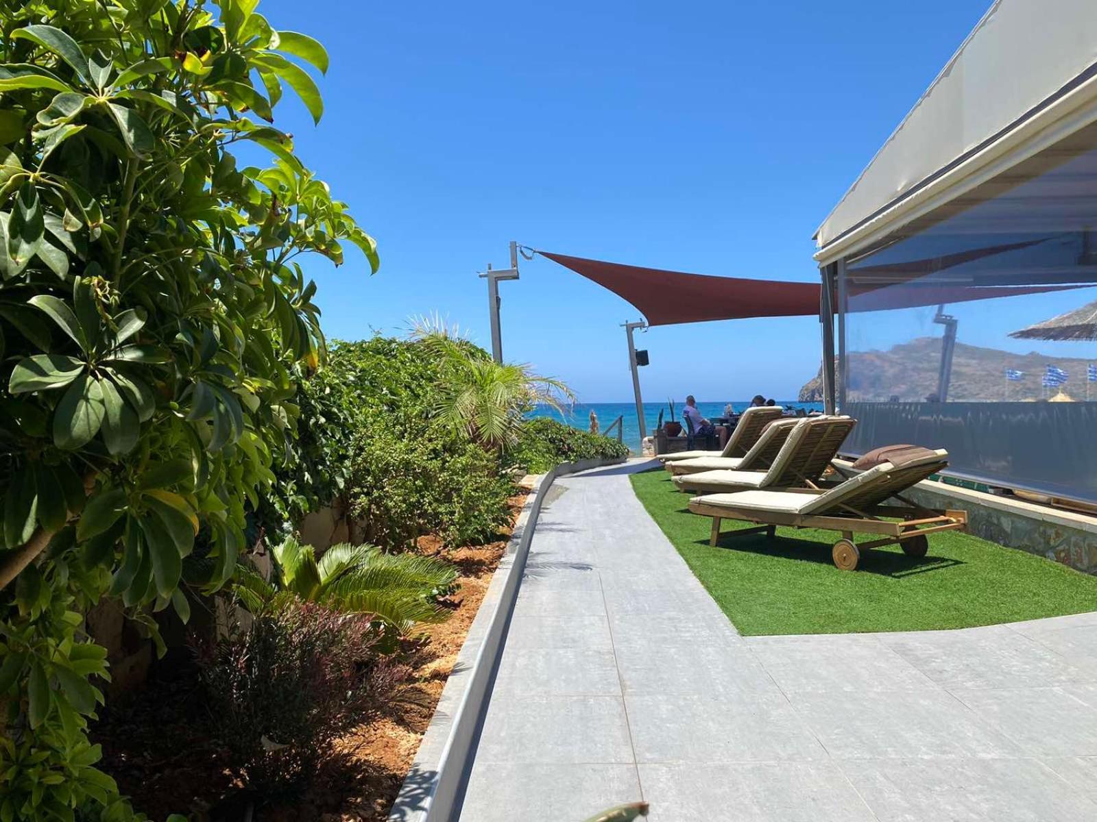 Litinakis Studios Sea View & Litinakis Studios Garden View 700 Meters Away Agia Marina Zewnętrze zdjęcie