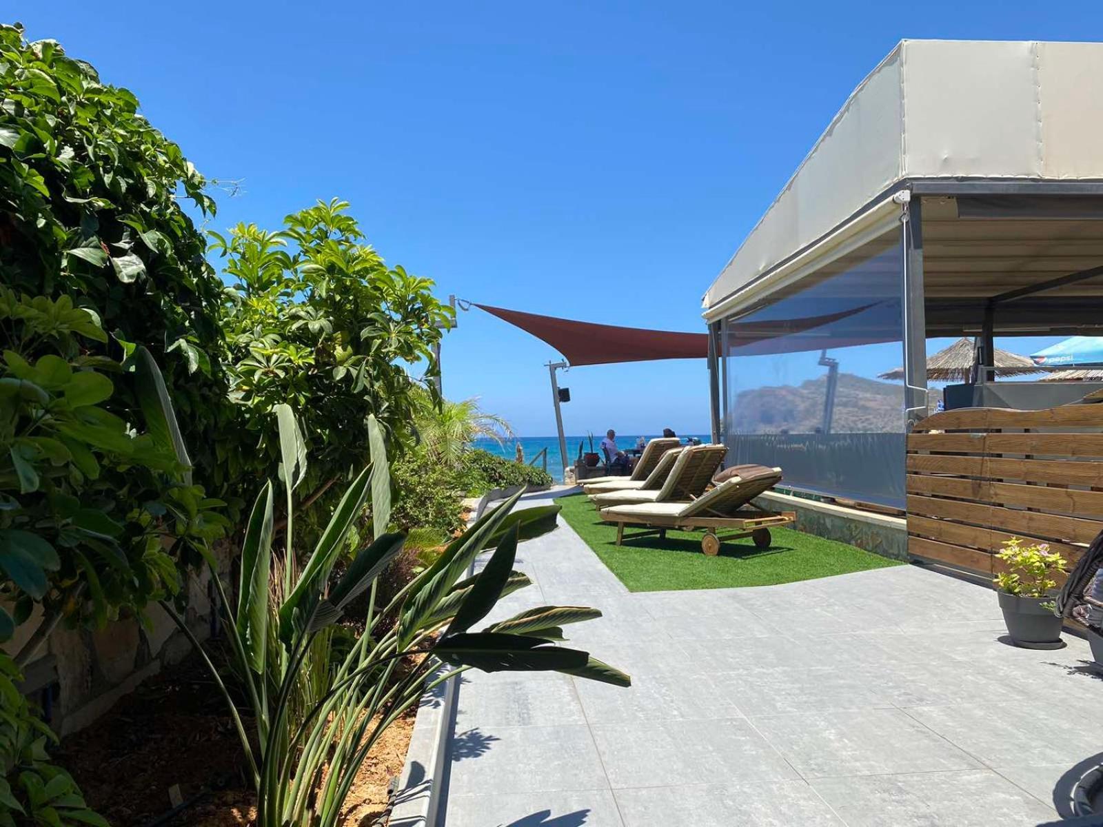 Litinakis Studios Sea View & Litinakis Studios Garden View 700 Meters Away Agia Marina Zewnętrze zdjęcie